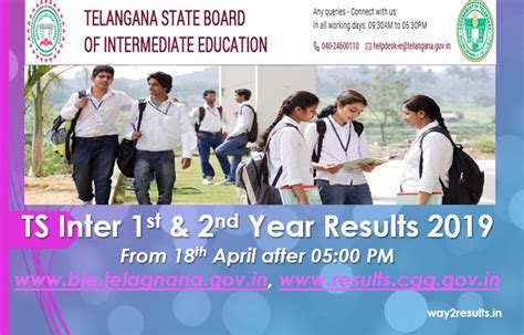 ts inter results 2019 manabadi